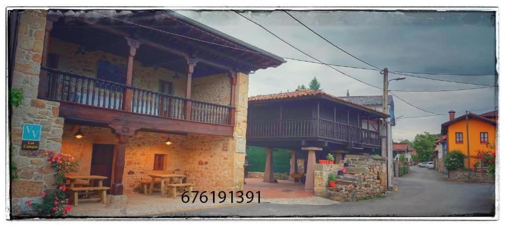Los Campos Vivienda Vacacional Onís エクステリア 写真